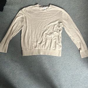 Men’s L Long Sleeve Gap Shirt Cream